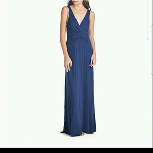 Coco navy blue maxi dress